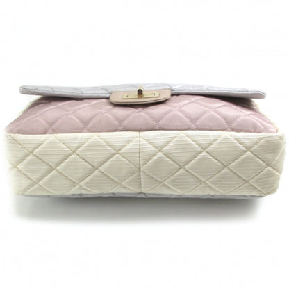 Chanel Graduated Quilted Fabric Classic Jumbo Flap 4 of 5