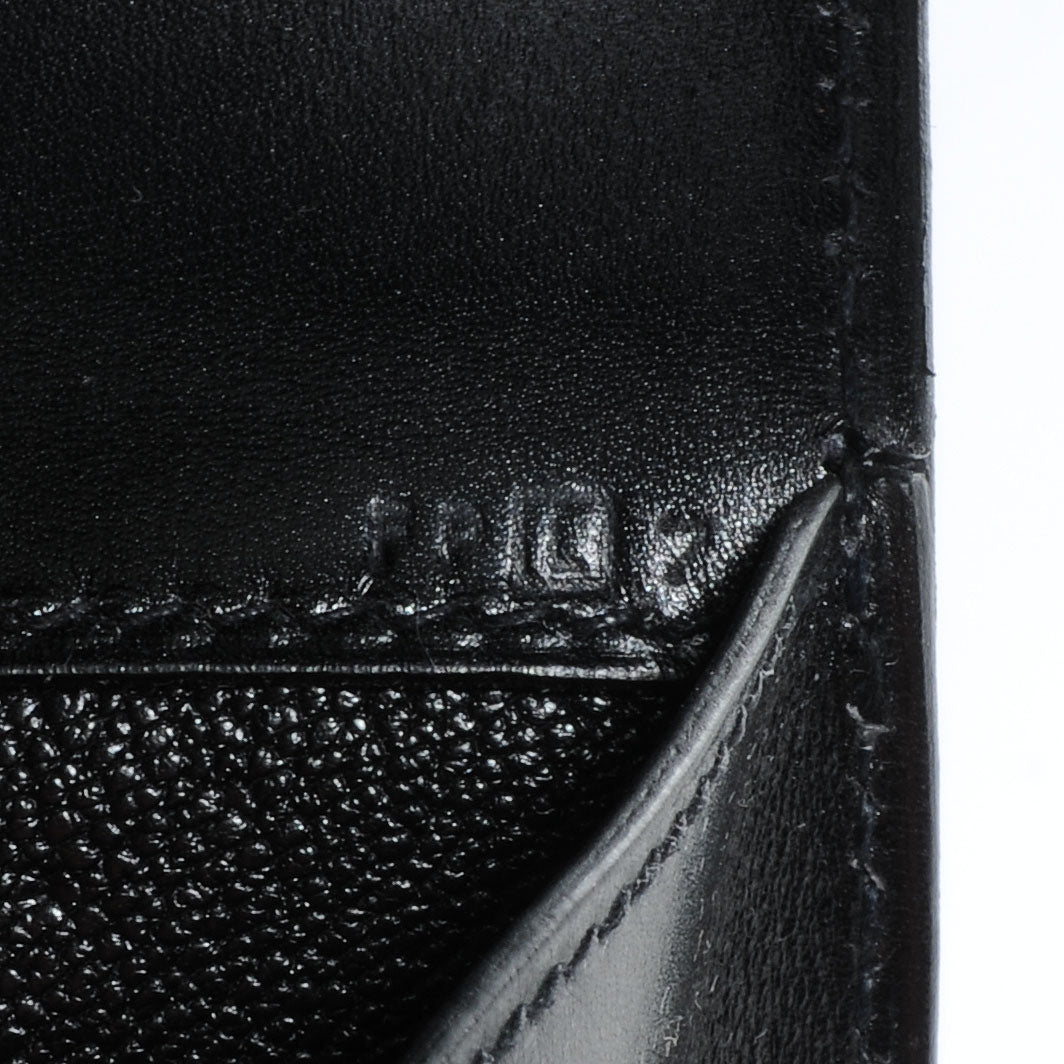 Hermes Box Medor 29 Clutch Black 6 of 7