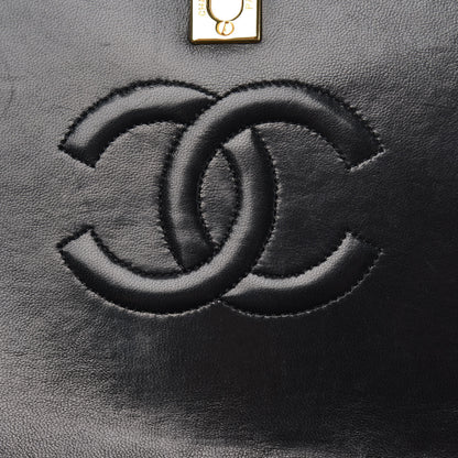 Chanel Lambskin Quilted Small Single Flap Bag Black 14 of 15