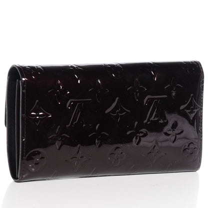 Louis Vuitton Vernis Sarah Wallet Amarante 3 of 7