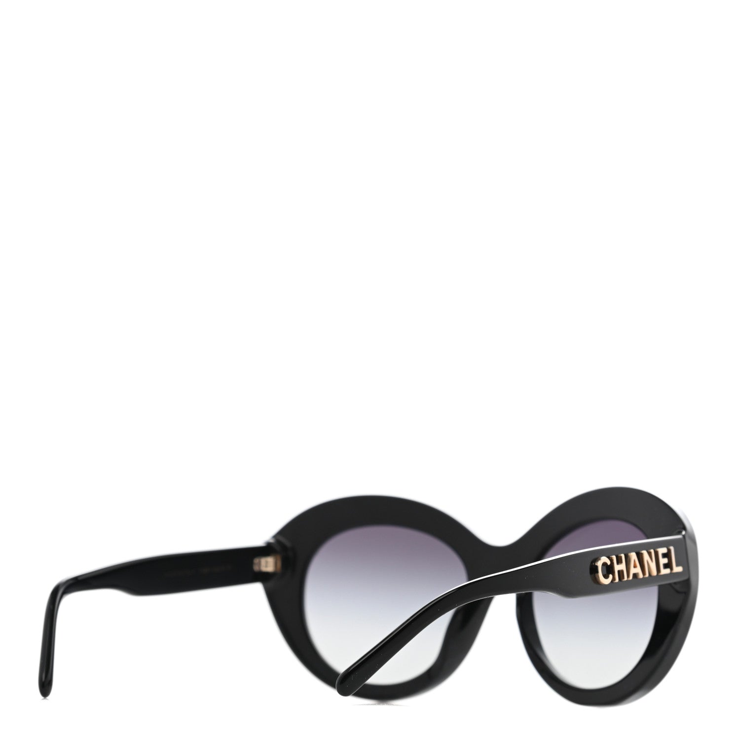 Chanel Shield Sunglasses 71281 Black 4 of 7