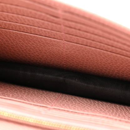 Gucci Dollar Calfskin Interlocking G Chain Wallet Soft Pink 5 of 12