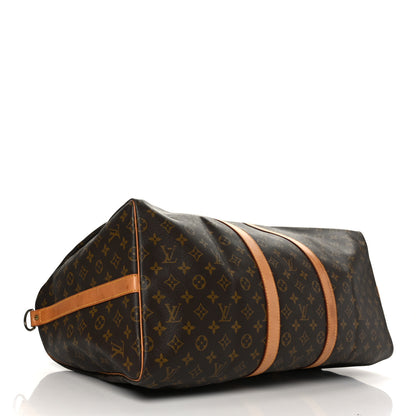 Louis Vuitton Monogram Keepall Bandouliere 55 4 of 16