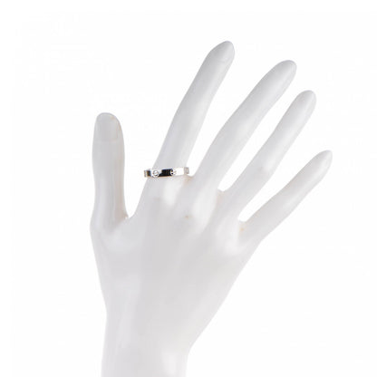 Cartier 18K White Gold 4mm LOVE Wedding Band Ring 64 11 2 of 4
