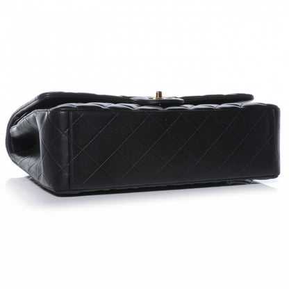 Chanel Lambskin Quilted Maxi Double Flap Black 4 of 10