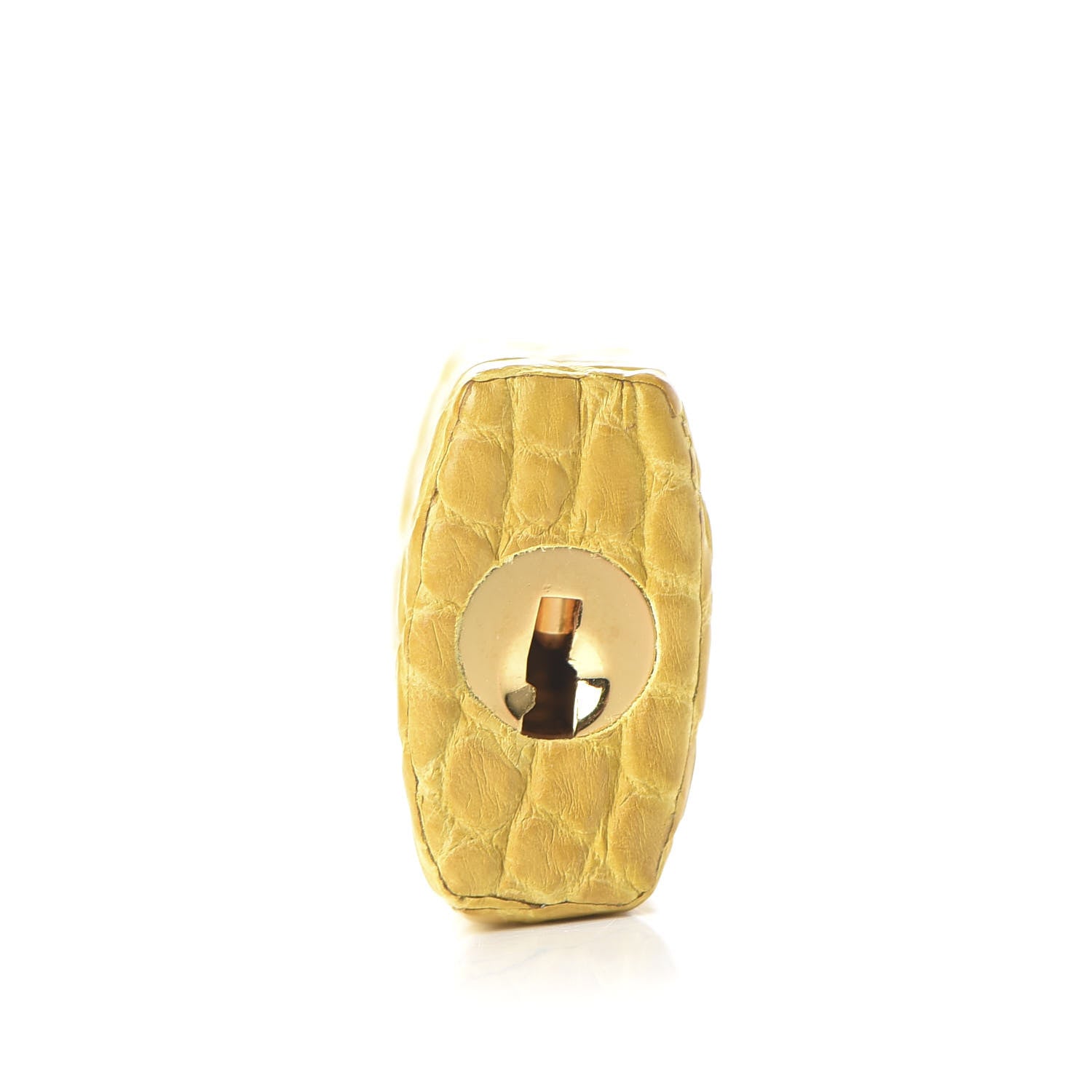 Hermes Matte Alligator Birkin 25 Jaune Ambre 32 of 33