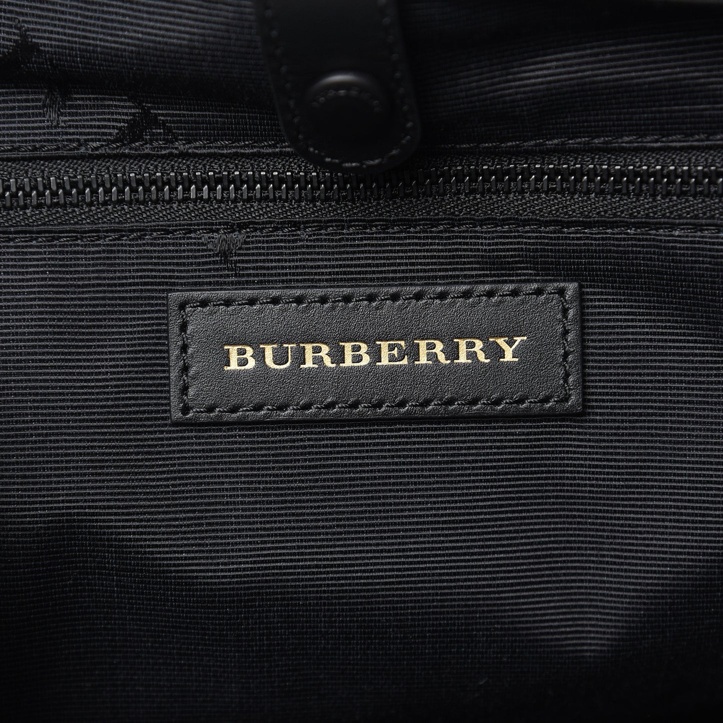 Technical Nylon Large Rucksack Backpack Black