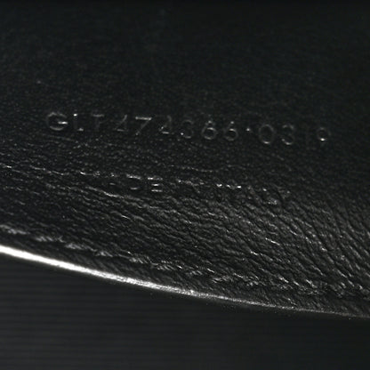 Saint Laurent Calfskin Crocodile Embossed Small Classic Monogram Kate Tassel Satchel Palissandre 7 of 10