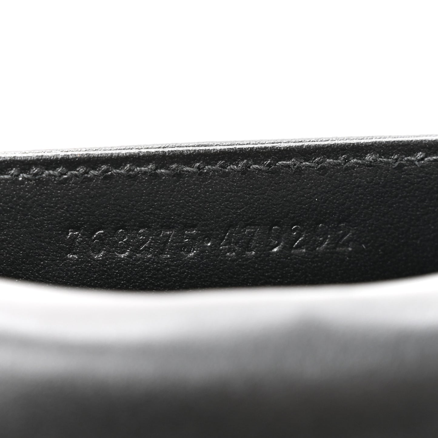 Calfskin Matelasse GG Marmont Key Chain Black