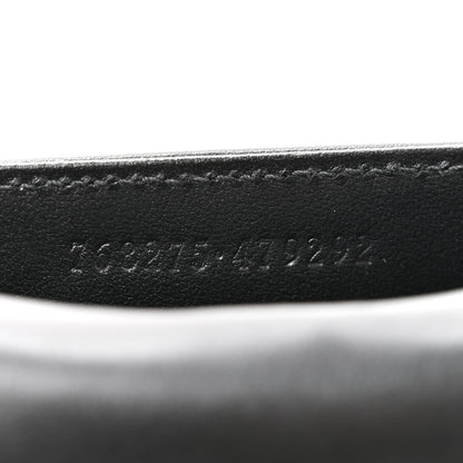 Gucci Calfskin Matelasse GG Marmont Key Chain Black 6 of 6