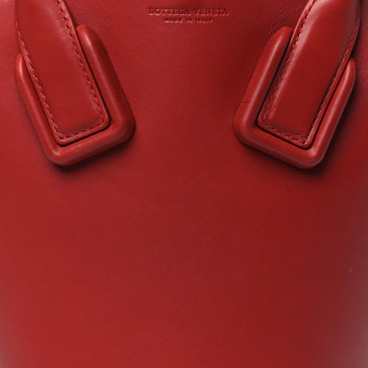 Bottega Veneta Calfskin Small Basket Tote Amaranto 7 of 9