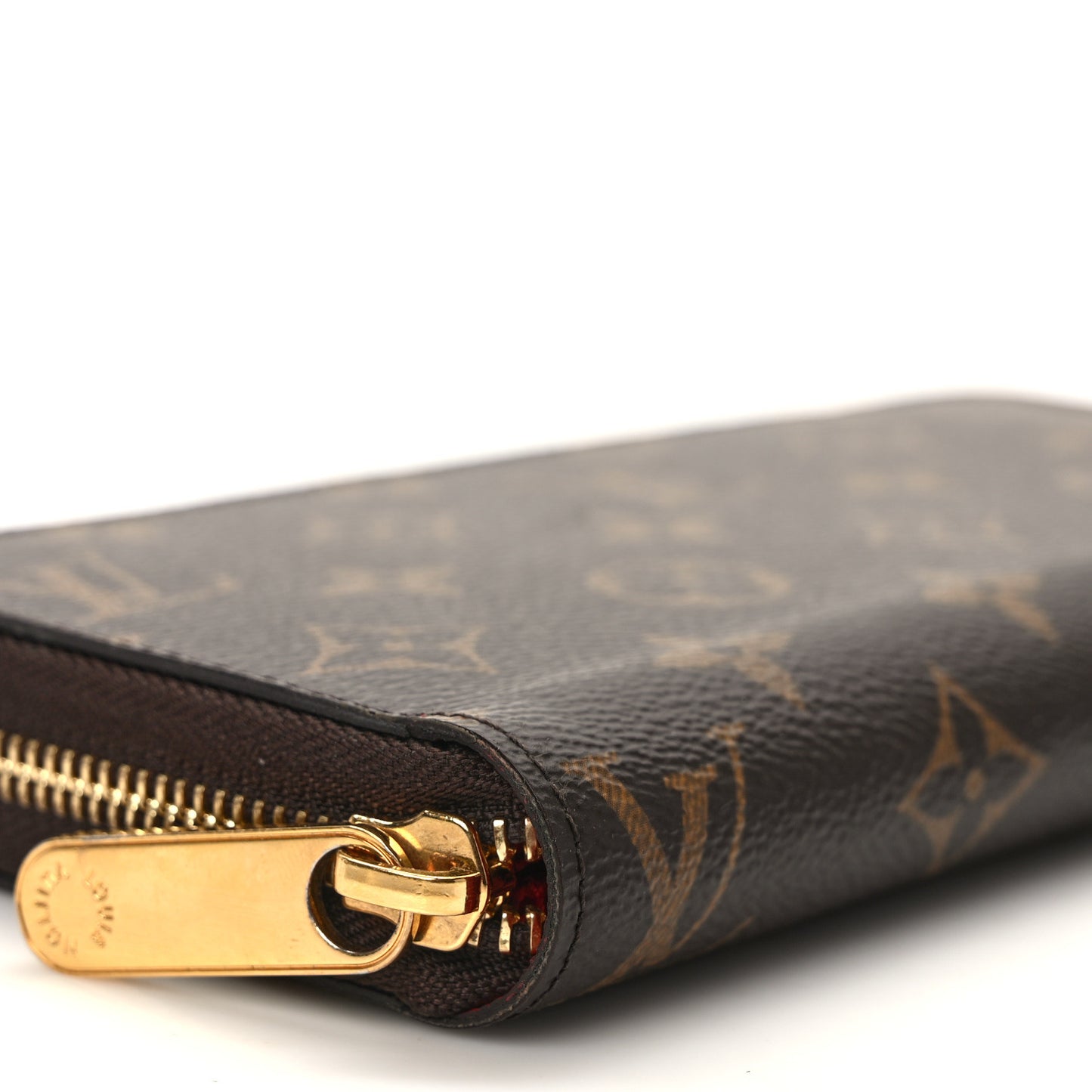 Monogram Zippy Wallet Coquelicot