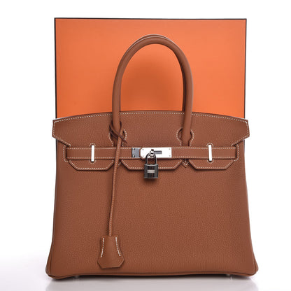 Hermes Togo Birkin 30 Gold 36 of 36