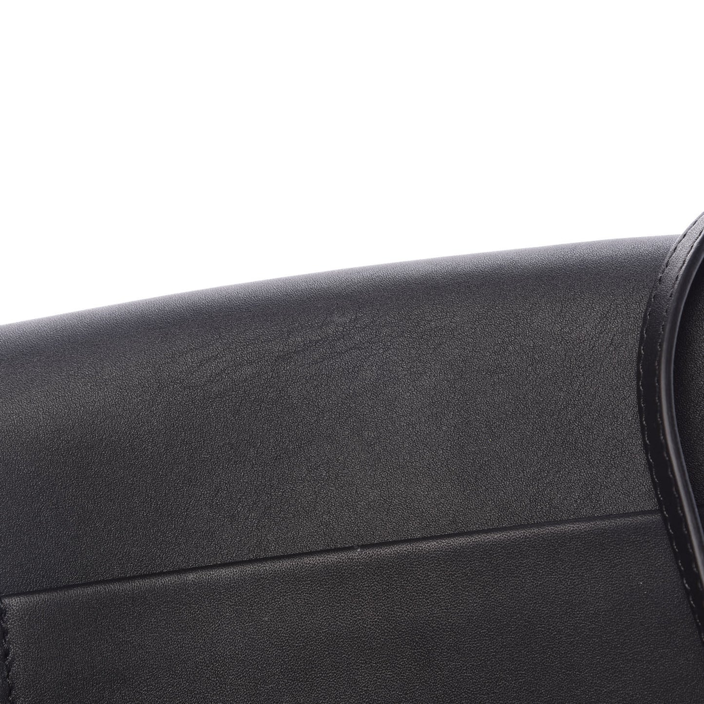 Smooth Calfskin Small Trotteur Black