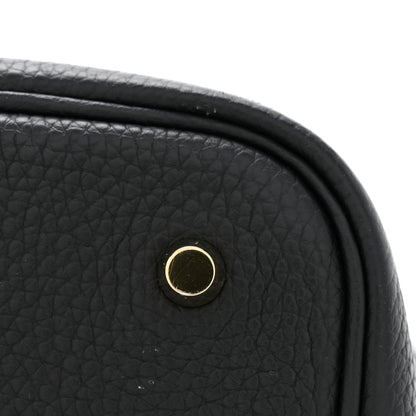 Hermes Taurillon Clemence Picotin Lock 22 MM Black 13 of 14