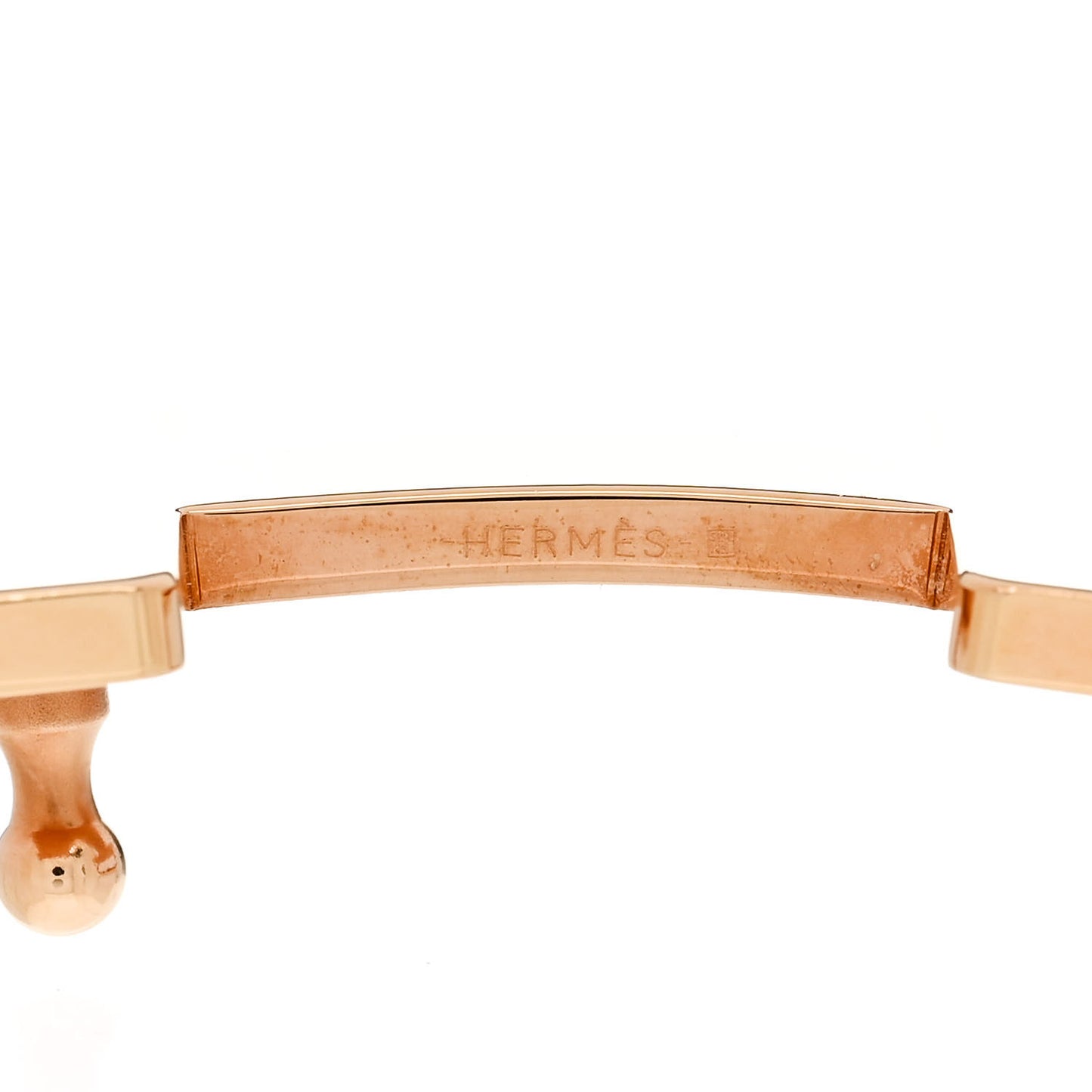 Polished Constance 24mm Belt Buckle Rose Gold