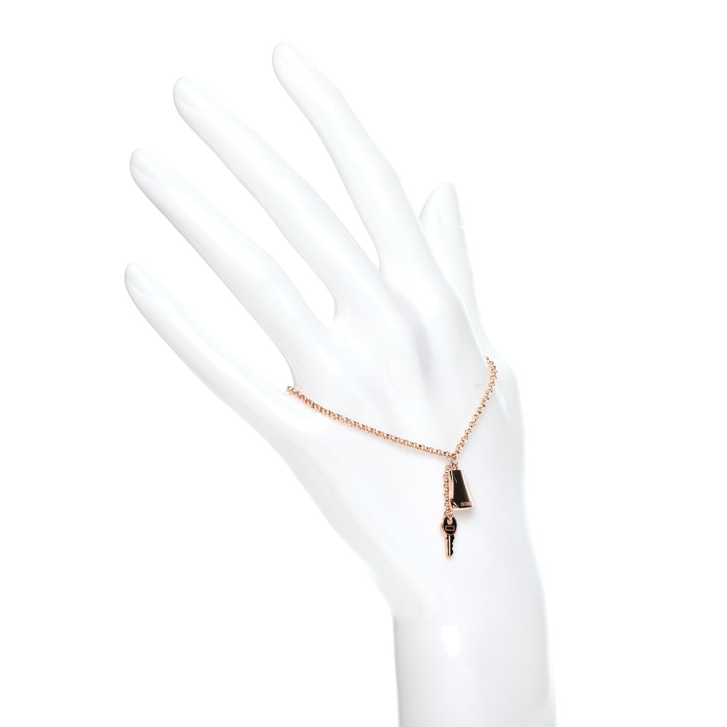 18K Rose Gold PM Kelly Clochette Bracelet SH