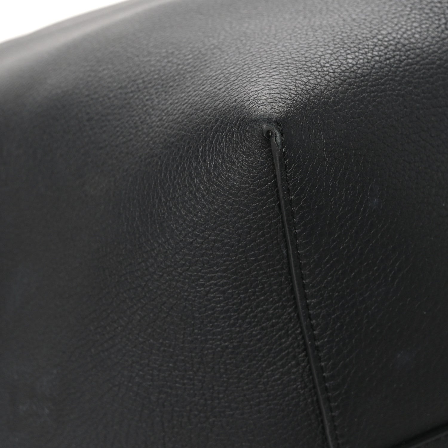 The Row Grained Calfskin Large N/S Park Tote Black 9 of 11