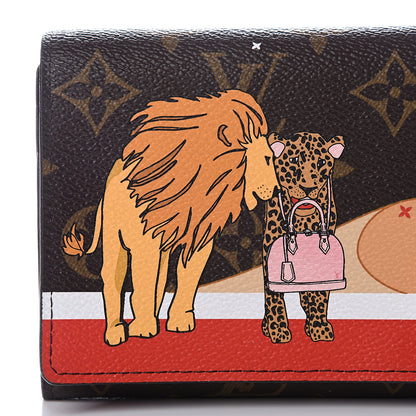 Louis Vuitton Monogram 2018 Christmas Animation Sarah Wallet 9 of 10