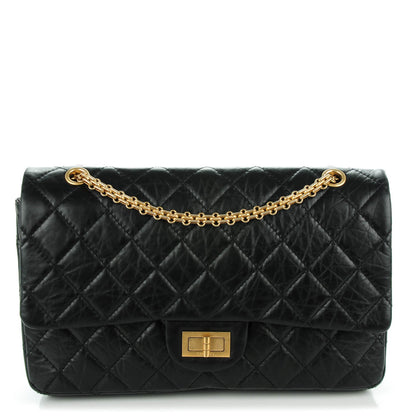 Chanel Aged Calfskin Quilted 2.55 Reissue 227 Flap Black 1 of 8