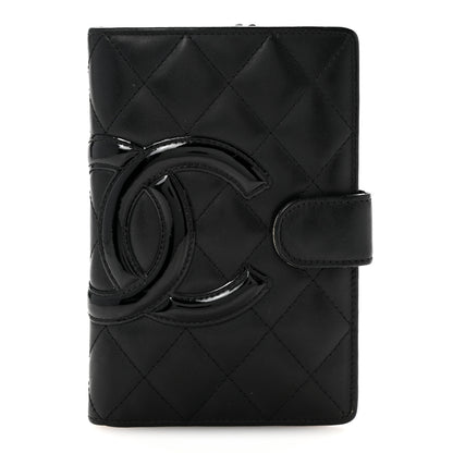 Chanel Calfskin Cambon Zipped Pocket Wallet Black 1 of 14