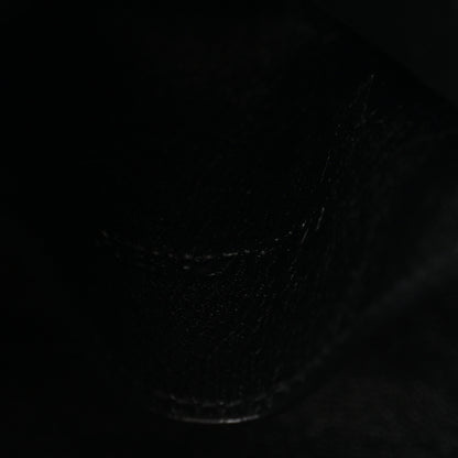 Saint Laurent Supple Lambskin Small Cassandre Chain Pouch Black 7 of 10