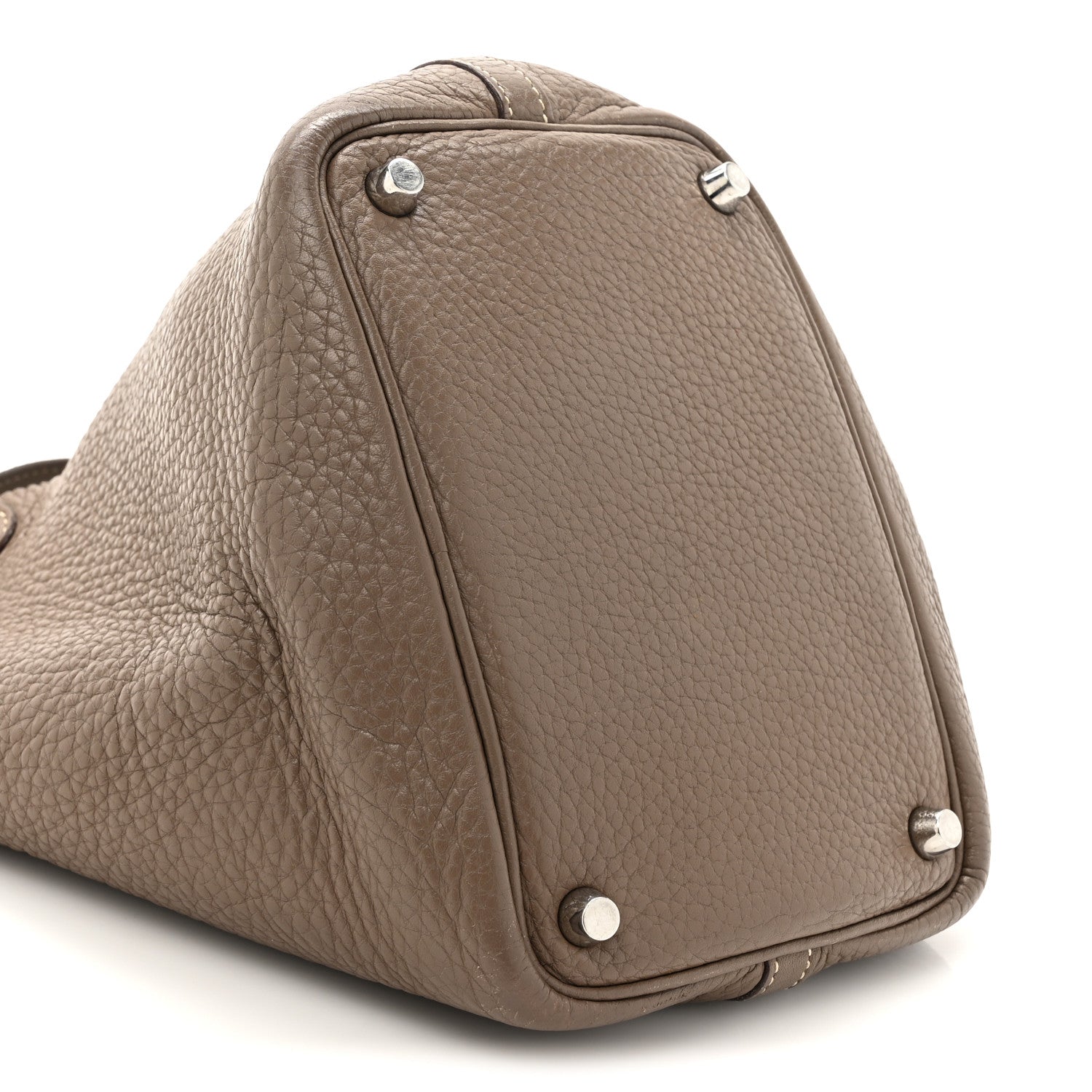 Hermes Taurillon Clemence Picotin Lock 18 PM Etoupe 10 of 16