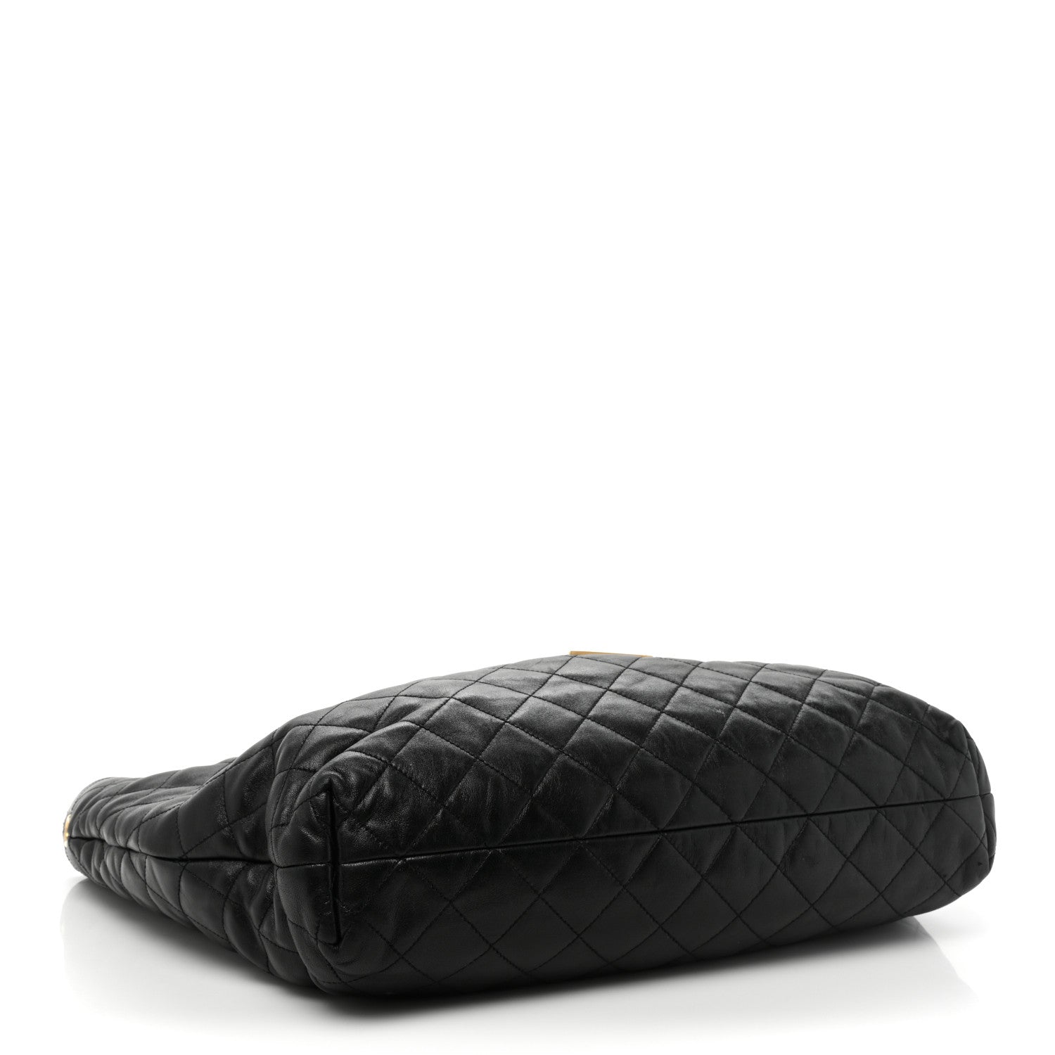 Saint Laurent Lambskin Quilted Maxi Icare Shopping Tote Black 5 of 22