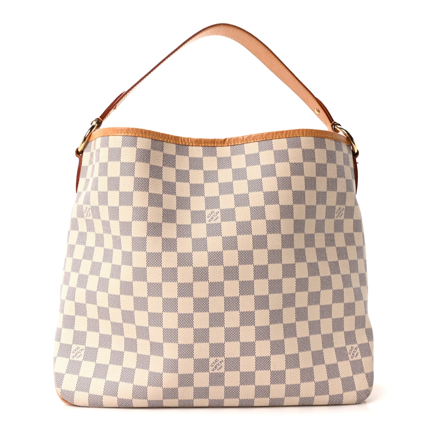 Damier Azur Delightful MM Rose Ballerine