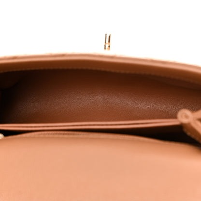 Chanel Caviar Quilted Mini Coco Handle Flap Brown 5 of 11
