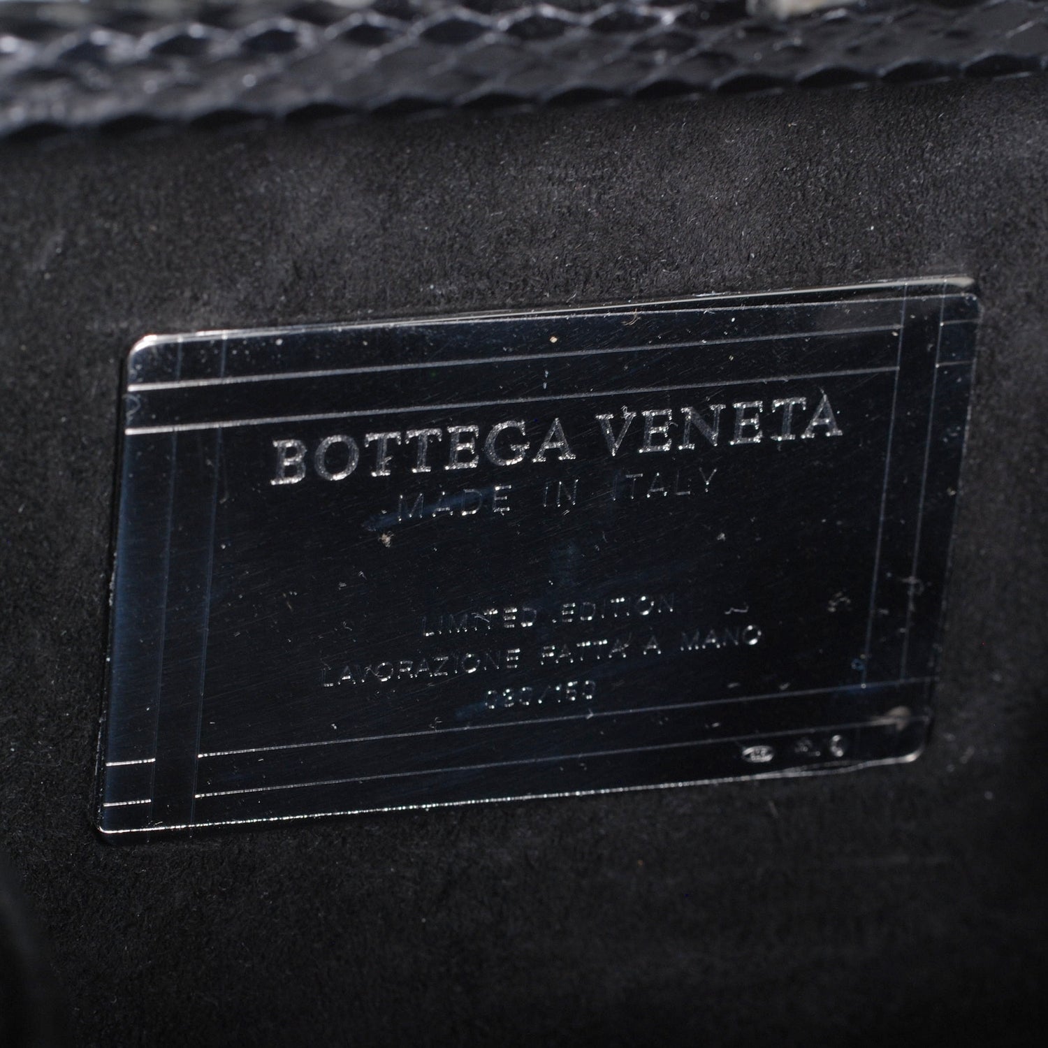 Bottega Veneta Multi Stone Python Knot Clutch 6 of 6