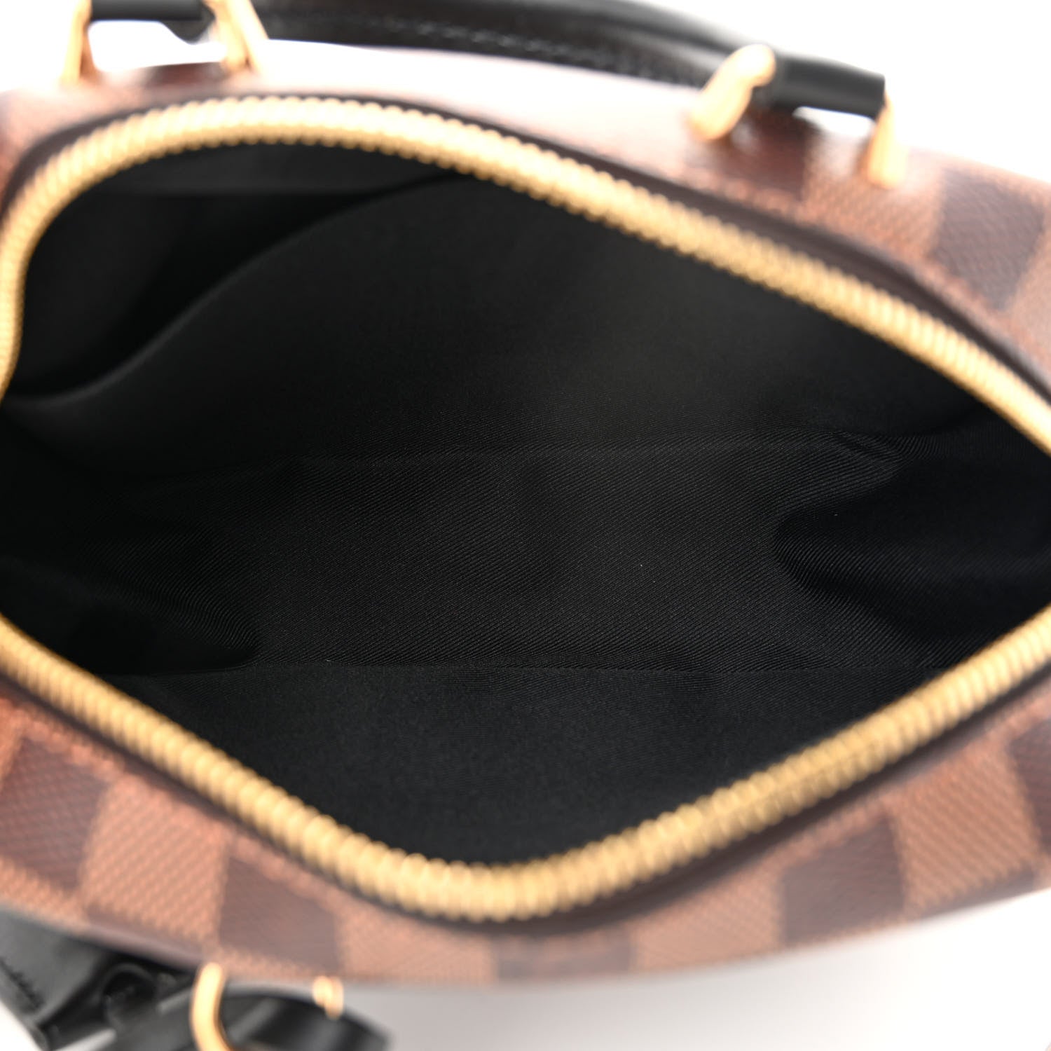 Louis Vuitton Damier Ebene Valisette Souple BB Black 5 of 11