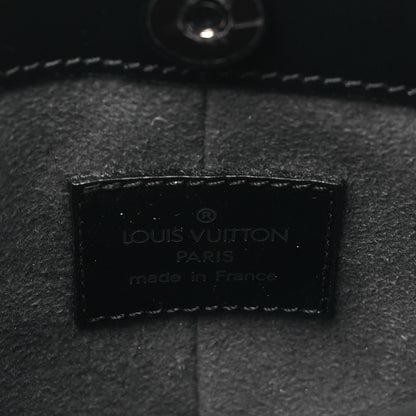 Louis Vuitton Epi Demi Lune Pochette Black 6 of 9
