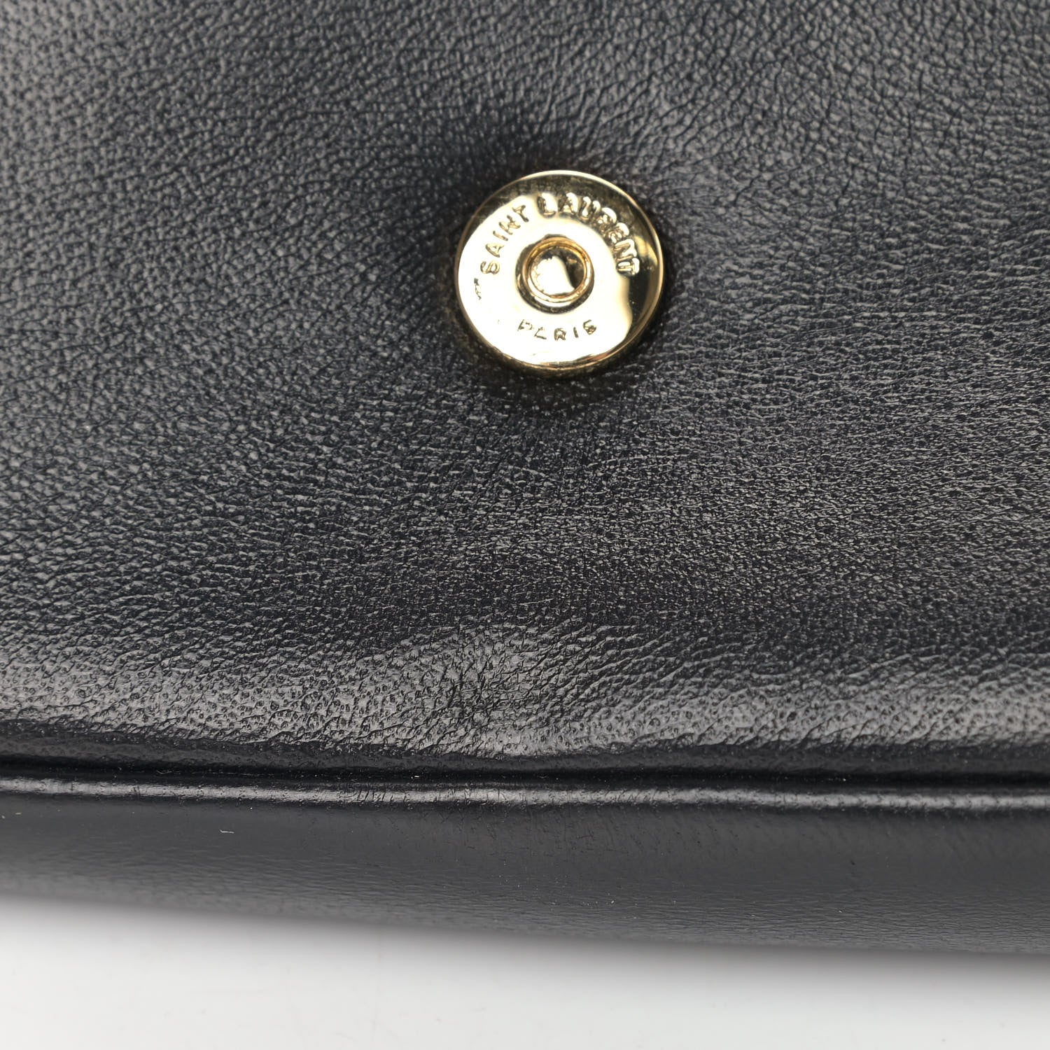 Saint Laurent Lambskin Monogram Tassel Kate 99 Black 10 of 15