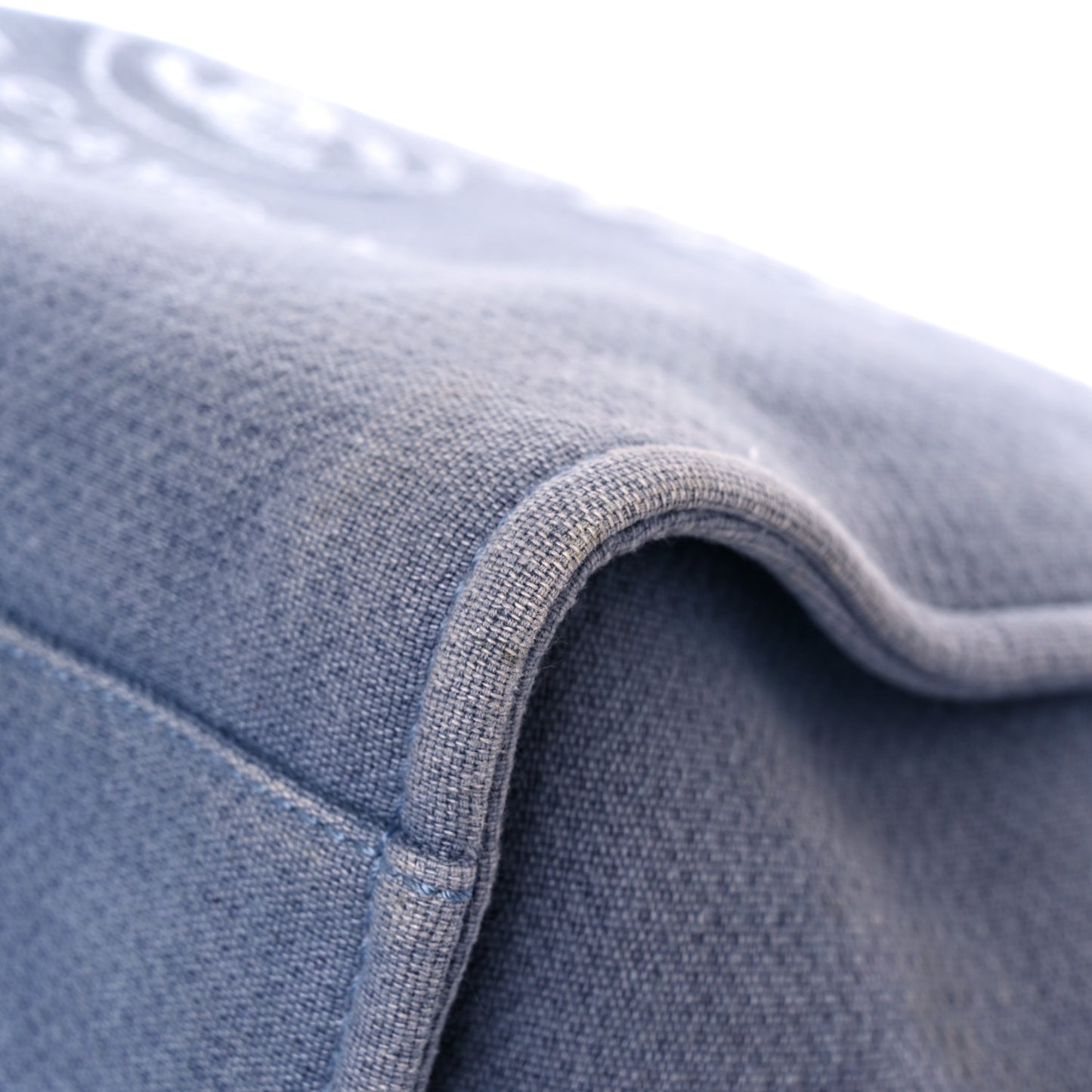Canvas Medium Deauville Tote Blue