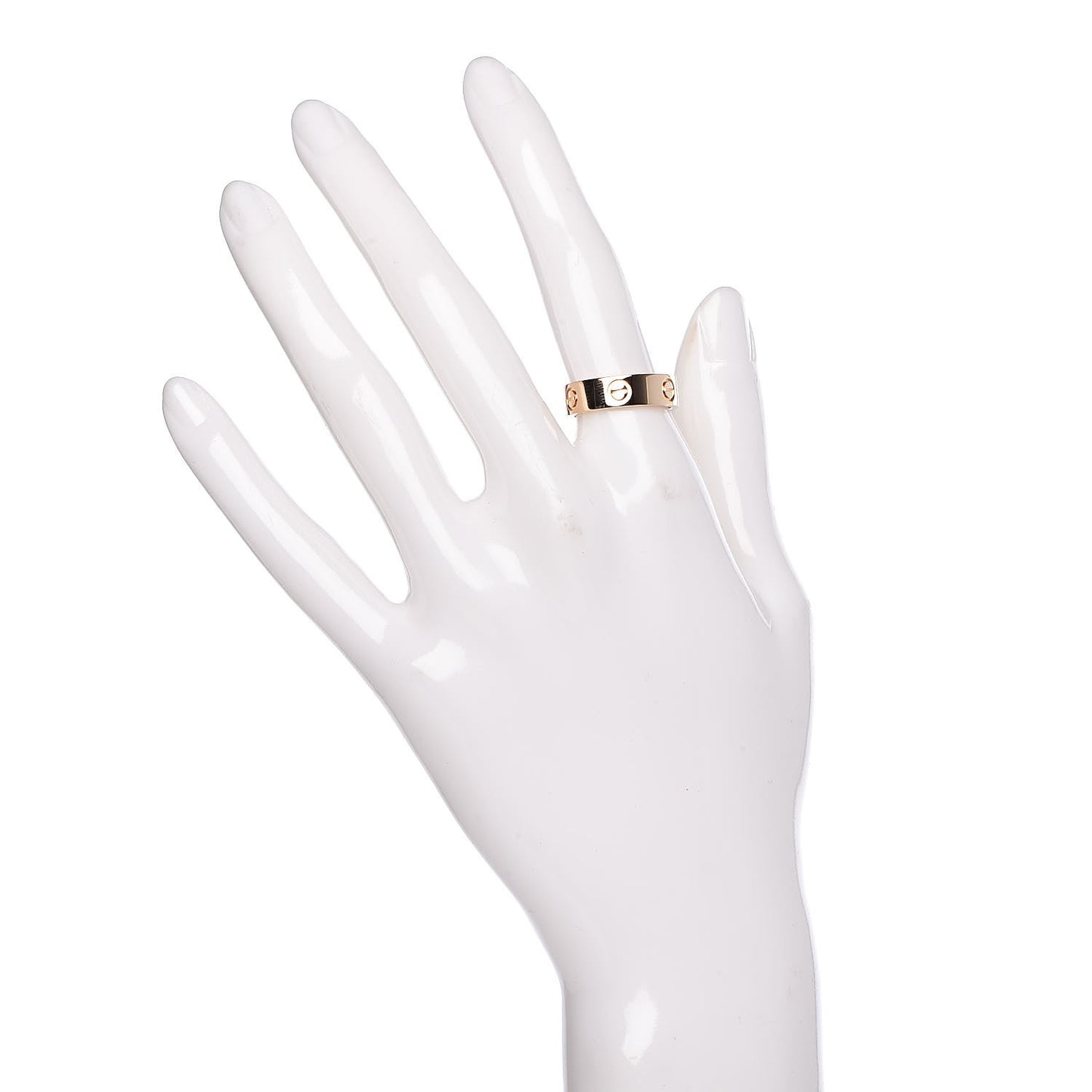 18K Yellow Gold 5.5mm LOVE Ring 52 6