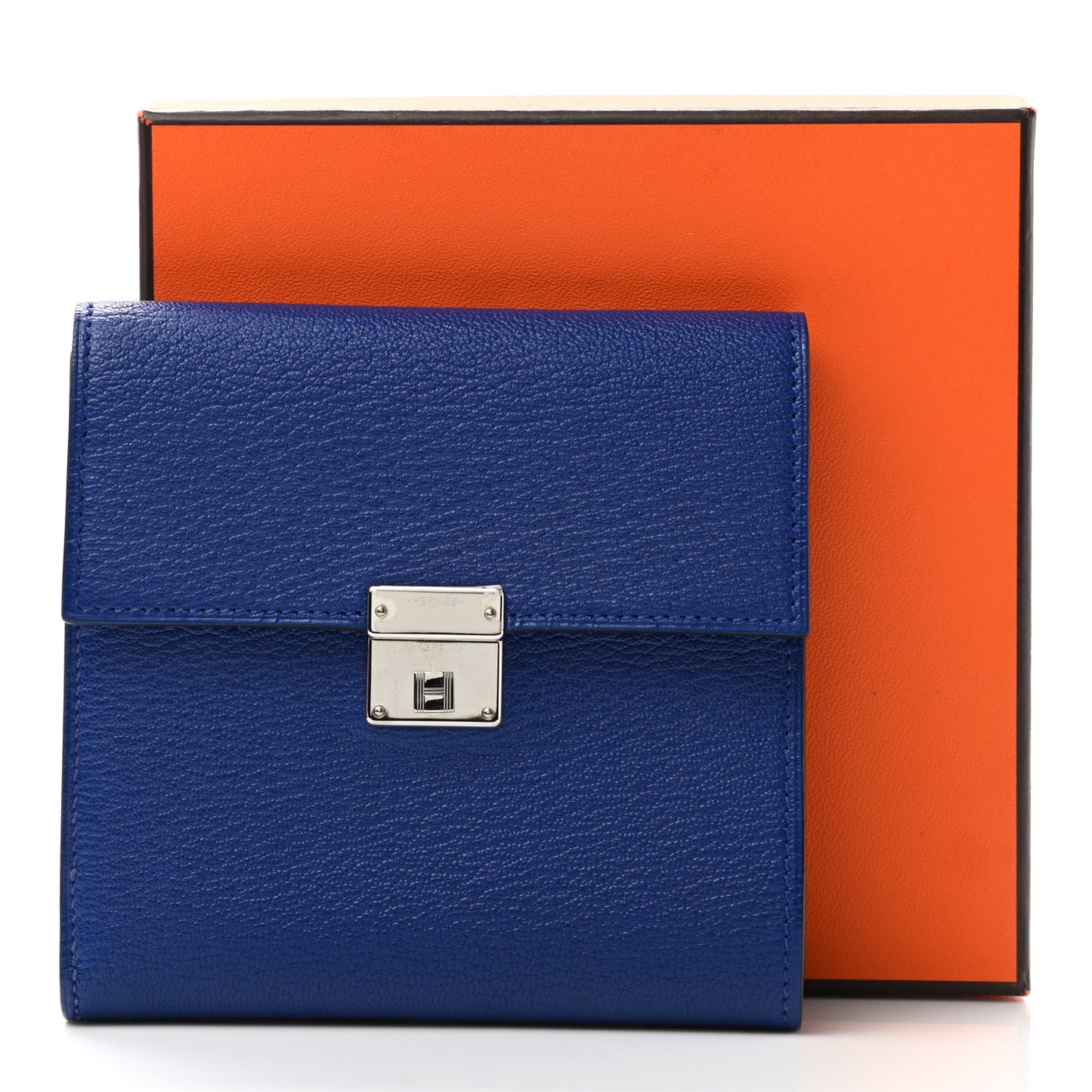 Chevre Mysore Clic 12 Wallet Bleu Electrique