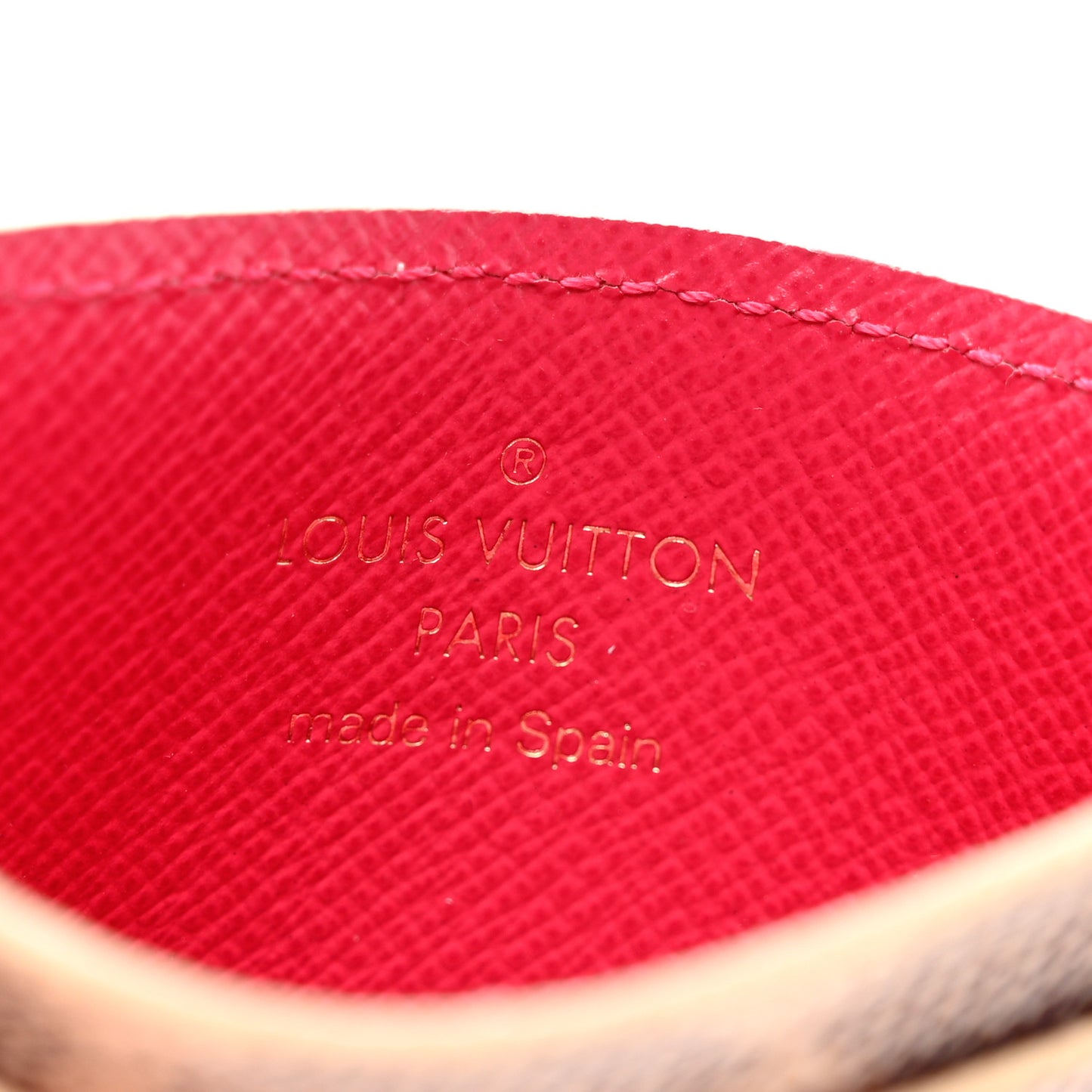 Damier Azur Studded Card Holder