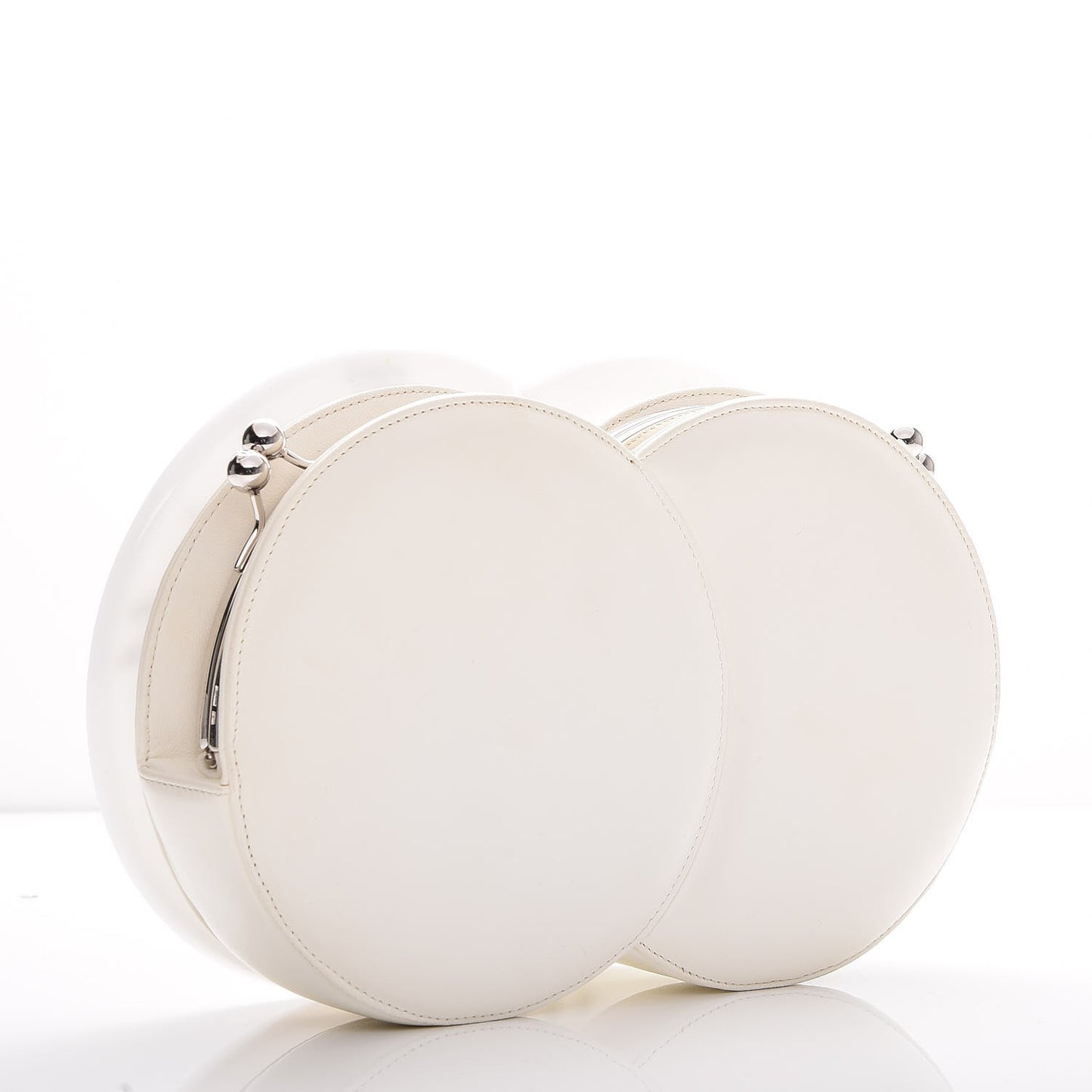 Plexiglass Brasserie Gabrielle Plates Minaudiere White