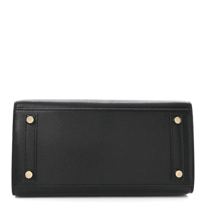 Hermes Chevre Chamkila Birkin Sellier 25 Bambou Black 5 of 31