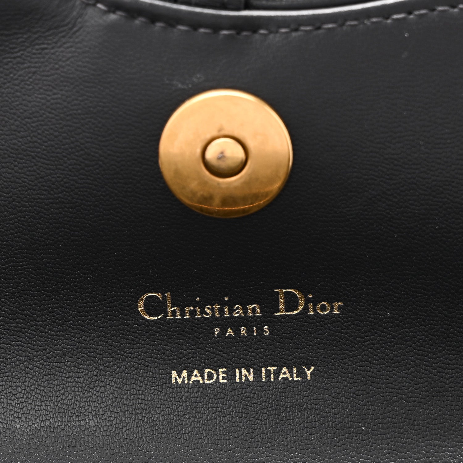 Christian Dior Oblique Denim Small Saddle Pouch with Chain Grey 6 of 10