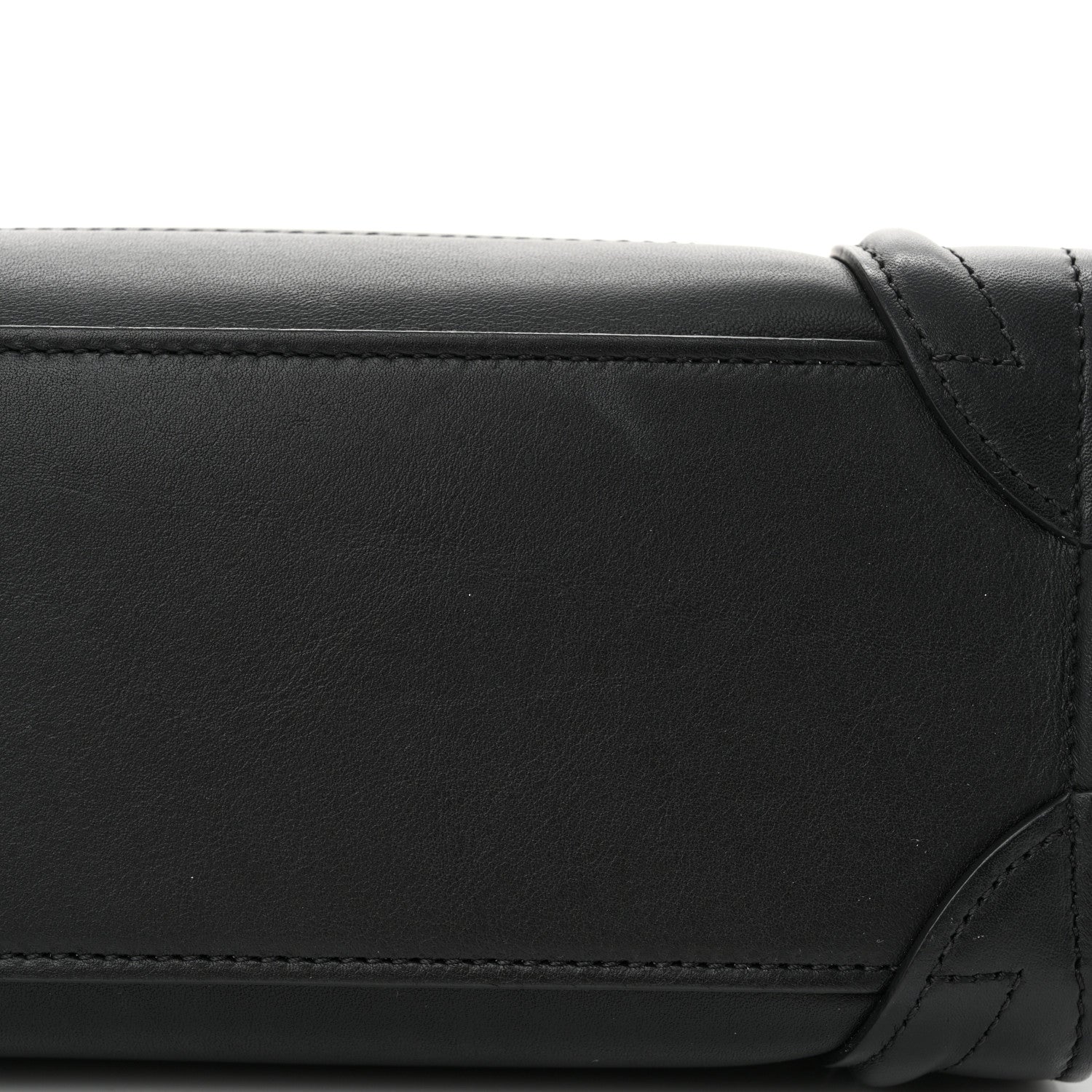 Celine Smooth Calfskin Nano Luggage Black 11 of 13