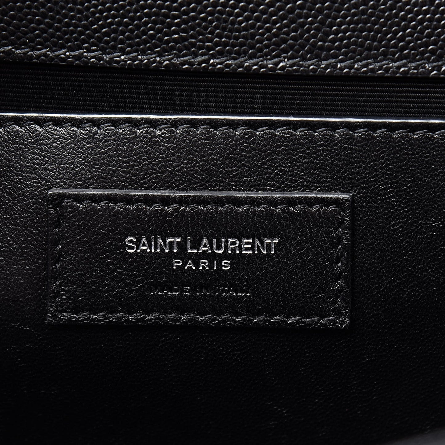 Grain De Poudre Large Classic Monogram Kate Satchel Black