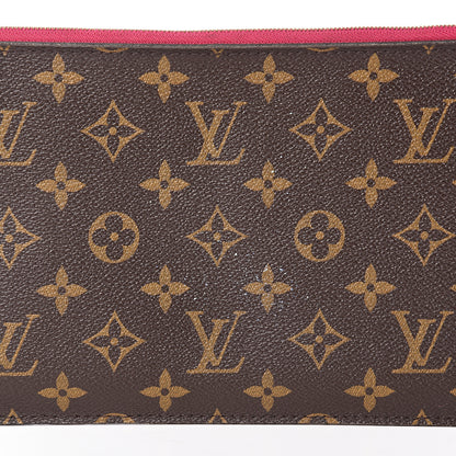 Louis Vuitton Monogram Neverfull MM GM Pochette Pivoine 6 of 8