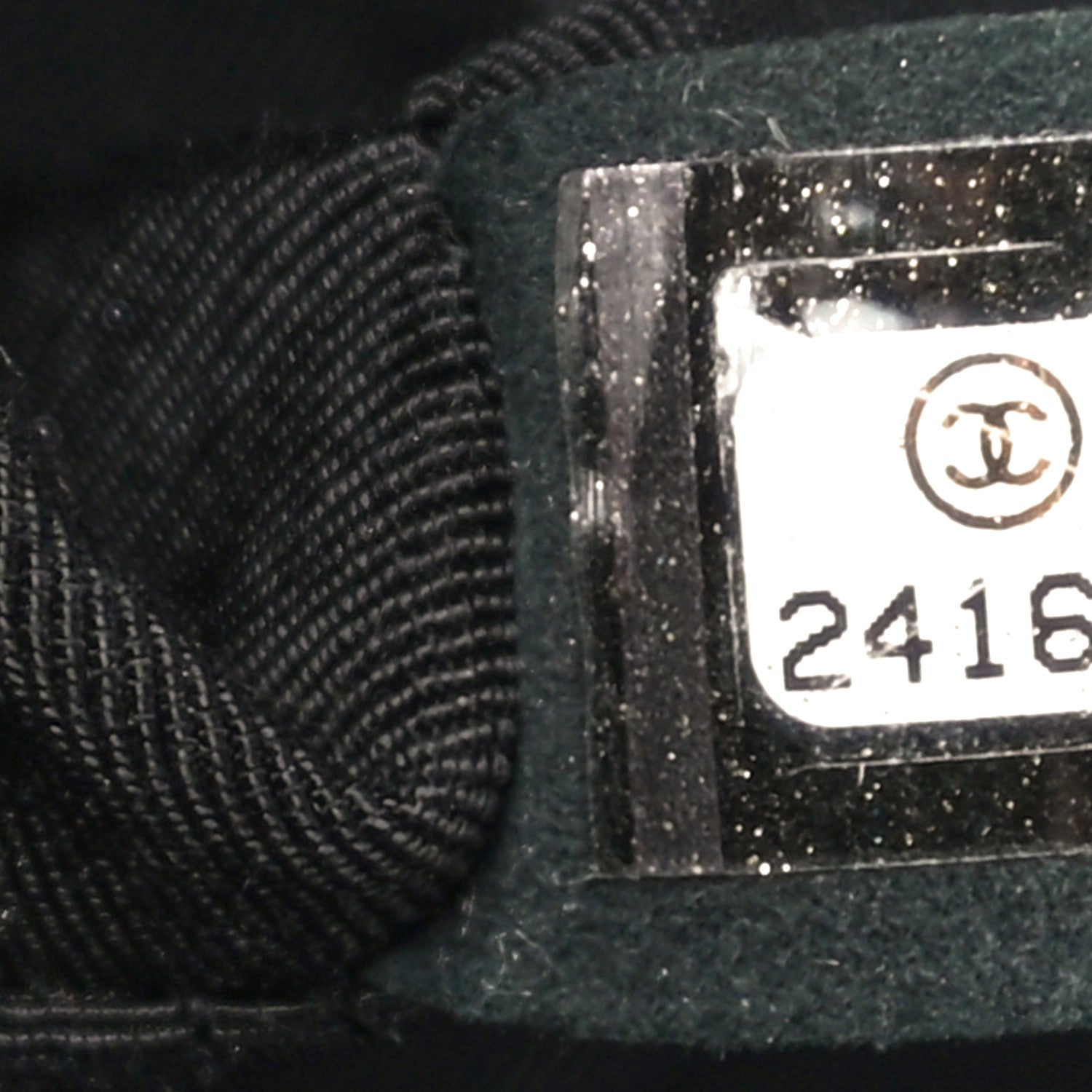 Chanel Lambskin Iridescent PVC Chevron Quilted Medium Boy Flap Black Silver 7 of 12