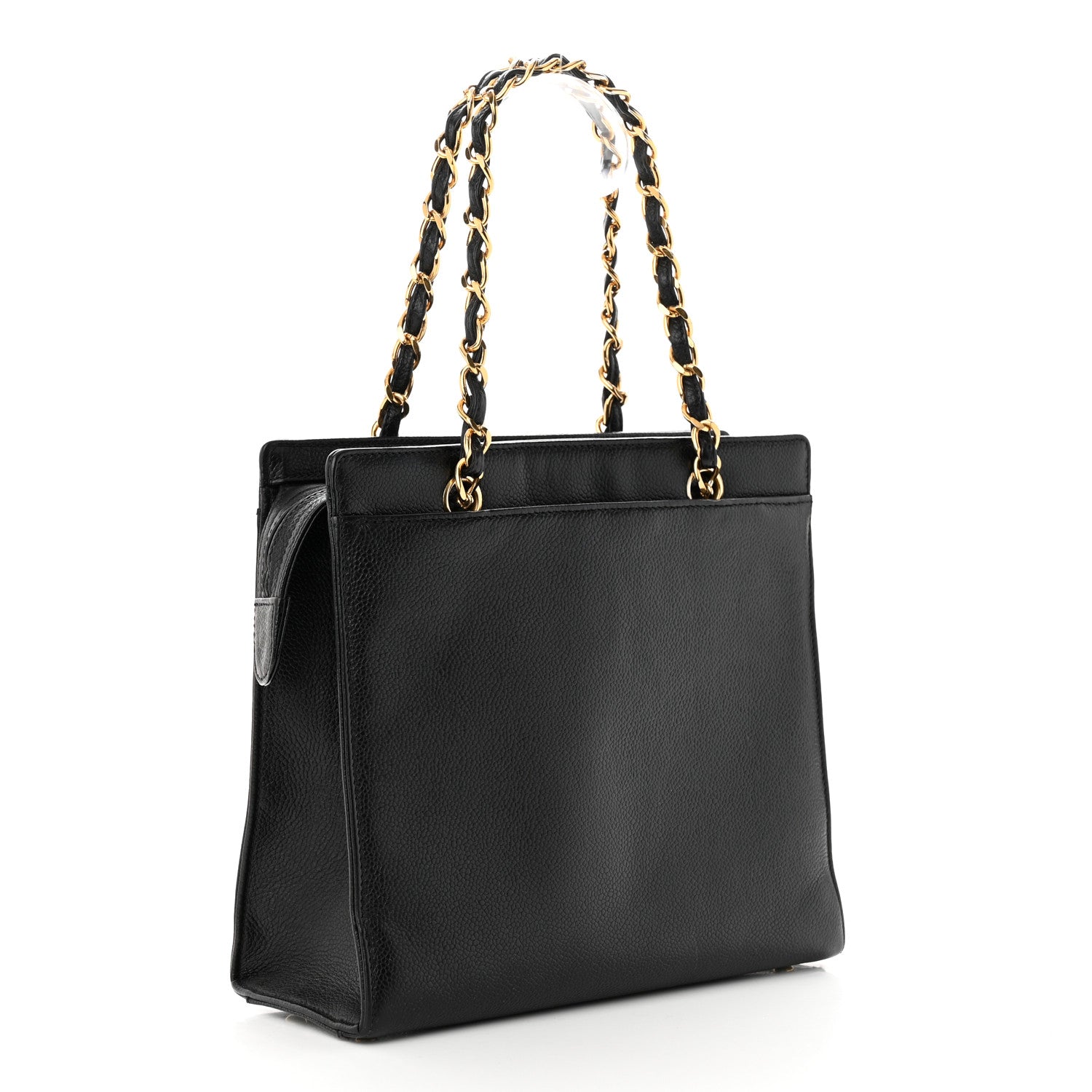 Chanel Caviar CC Shoulder Bag Black 3 of 12