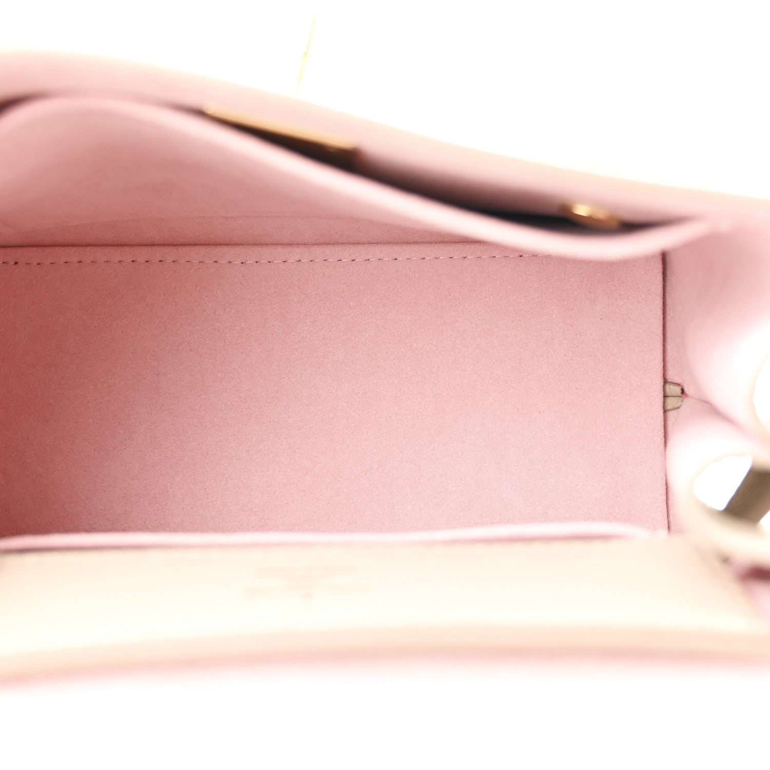 Louis Vuitton Soft Calfskin Mini Lockme Ever Greige 5 of 9