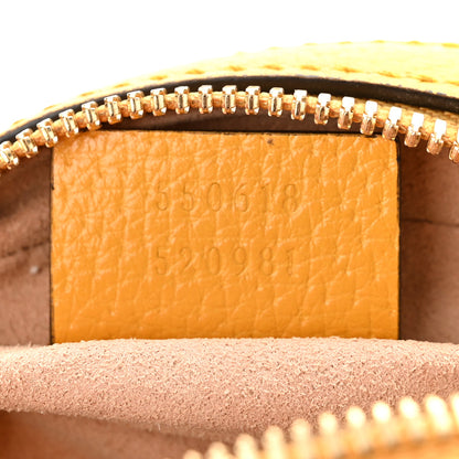 Gucci GG Supreme Monogram Flora Web Mini Ophidia Round Shoulder Bag Beige Multicolor Crop 7 of 11