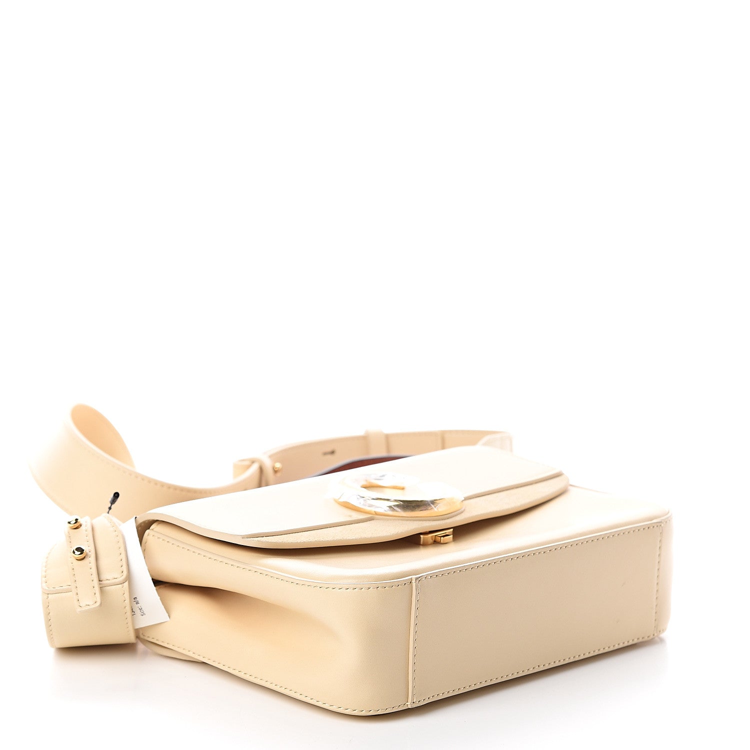 Chloe Calfskin Small C Double Carry Blondie Beige 3 of 8