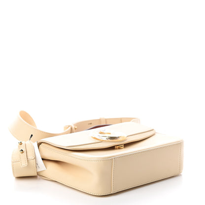 Chloe Calfskin Small C Double Carry Blondie Beige 3 of 8